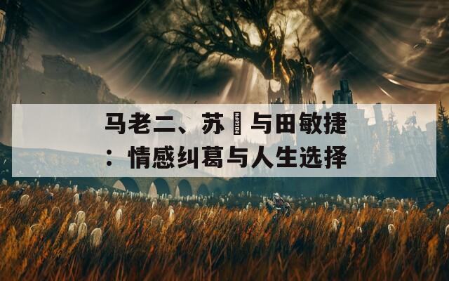 马老二、苏玥与田敏捷：情感纠葛与人生选择  第1张