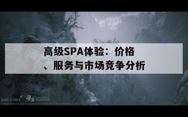 高级SPA体验：价格、服务与市场竞争分析