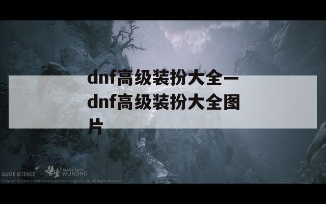 dnf高级装扮大全—dnf高级装扮大全图片