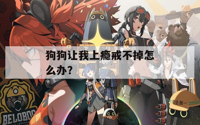 狗狗让我上瘾戒不掉怎么办？  第1张