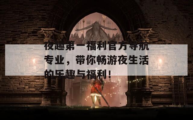 夜趣第一福利官方导航专业，带你畅游夜生活的乐趣与福利！  第1张