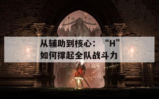 从辅助到核心：“H”如何撑起全队战斗力  第1张