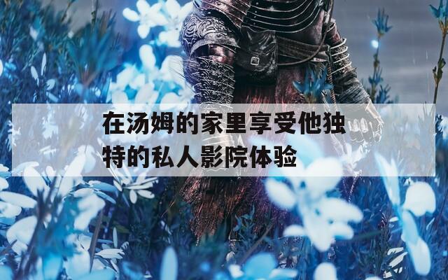 在汤姆的家里享受他独特的私人影院体验