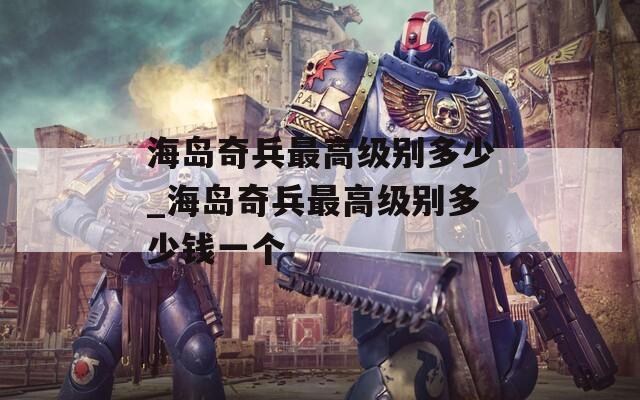 海岛奇兵最高级别多少_海岛奇兵最高级别多少钱一个  第1张